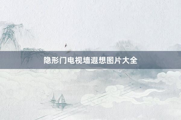 隐形门电视墙遐想图片大全